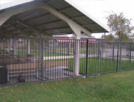 Security Fence with Razor Wire